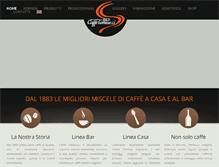 Tablet Screenshot of caffetomeucci.it